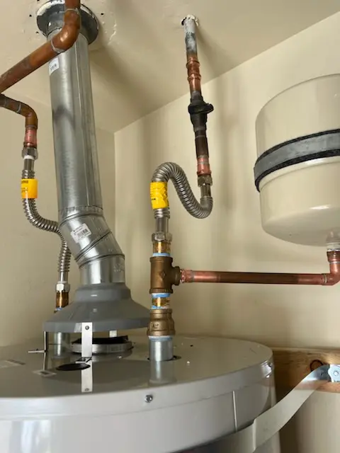 Water heater installation and plumbing repair in Temple